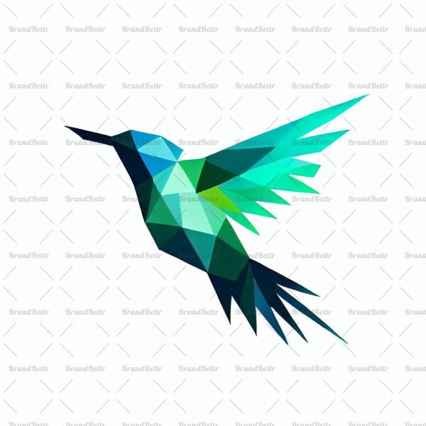 Geometrischer Kolibri